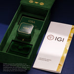 IGI Certified Lab-Grown Radiant Cut Diamond - Solitaire Classic Engagement Ring Solid 14K Yellow Gold (Includes IGI Certification from International Gemological Institute)