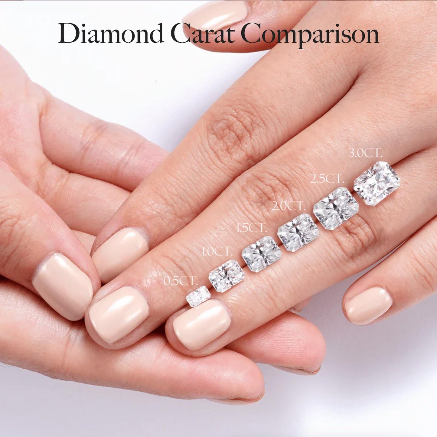 IGI Certified Lab-Grown Radiant Cut Diamond - Solitaire Classic Engagement Ring 14K Yellow Gold Plated (Includes IGI Certification from International Gemological Institute)