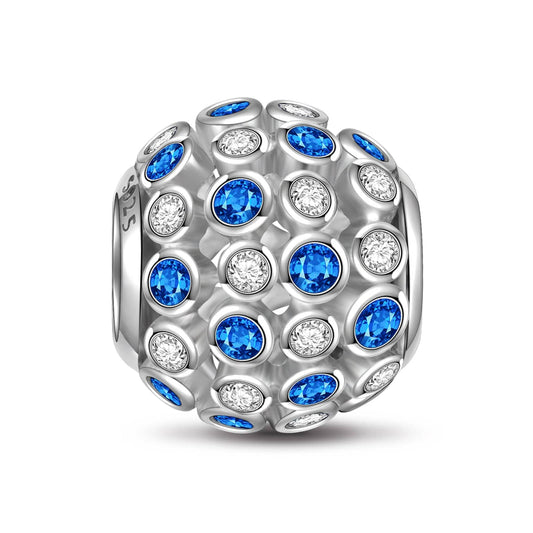 gona- Sterling Silver Romantique Starry Charms In White Gold Plated