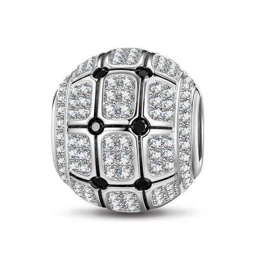 gona- XL Size Power Tarnish-resistant Silver Charms In White Gold Plated For Men