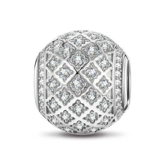 gona- XL Size Dark Forest Tarnish-resistant Silver Charms In White Gold Plated For Men
