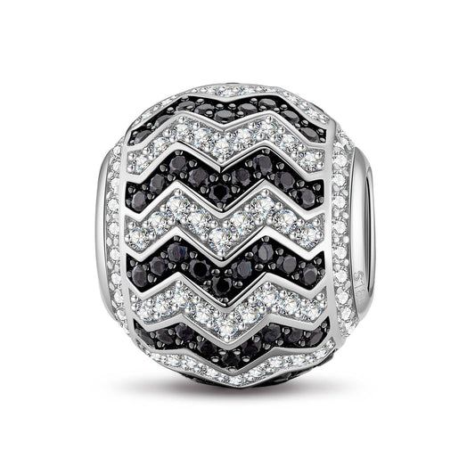 gona- XL Size Tarnish-resistant Silver Charms In Two-Tone Plating For Men