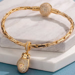 Baseball Heart Tarnish-resistant Silver Dangle Charms In 14K Gold Plated
