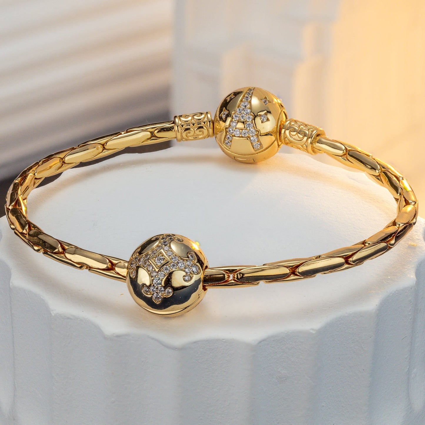 Golden Relic Tarnish-resistant Silver Clips In 14K Gold Plated