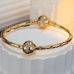 Golden Relic Tarnish-resistant Silver Clips In 14K Gold Plated