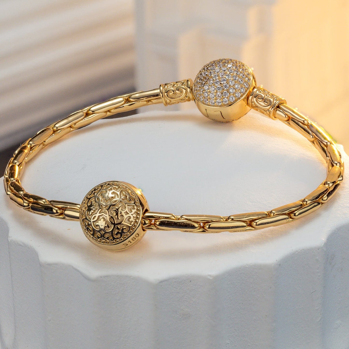 Secret Clover Tarnish-resistant Silver Clips In 14K Gold Plated
