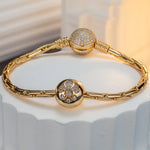 Divine Sword Tarnish-resistant Silver Clips In 14K Gold Plated