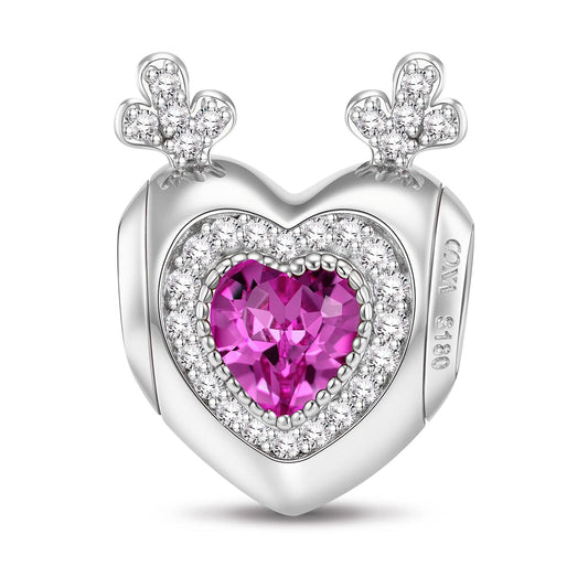 gon- Customizable Engraving My Sweetie Tarnish-resistant Silver Charms In White Gold Plated