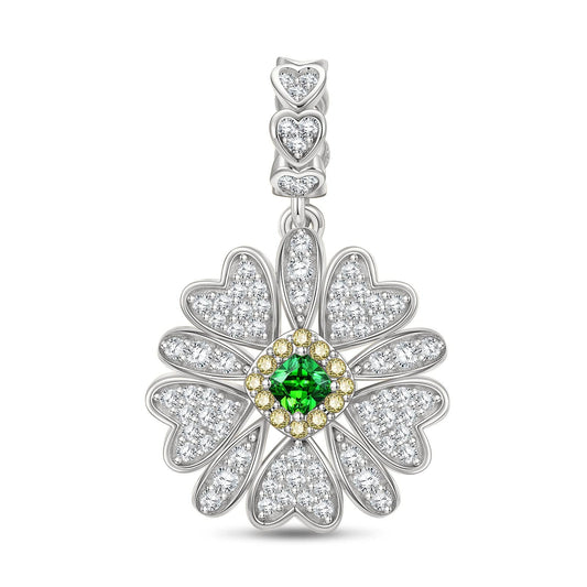 gona- Permeating Aroma Tarnish-resistant Silver Dangle Charms In White Gold Plated