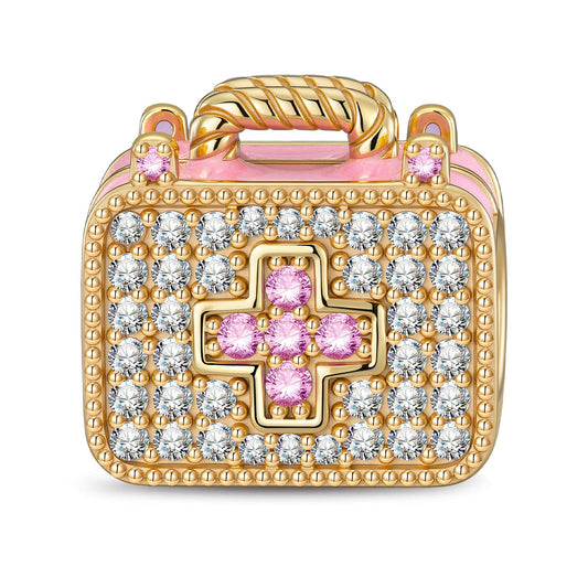 gona- Boo-Boo Buddy Tarnish-resistant Silver Charms In 14K Gold Plated