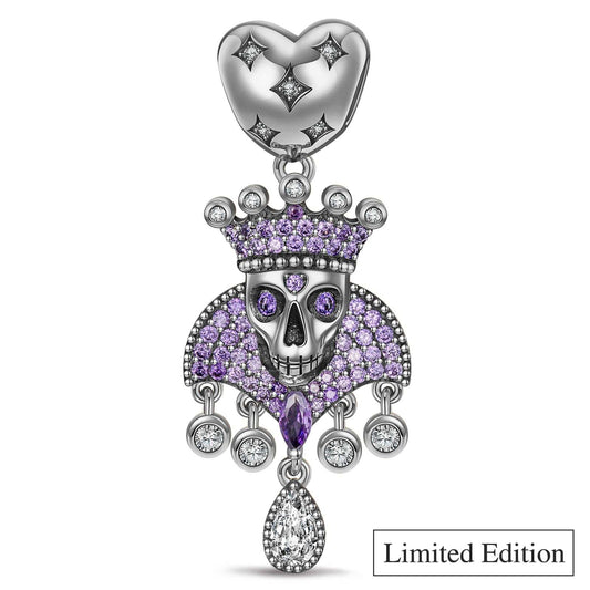 gona- Limited Edition Flash Sale: Sterling Silver Countess of Shadows Dangle Dangle Charms In Blackened 925 Sterling silver Plated