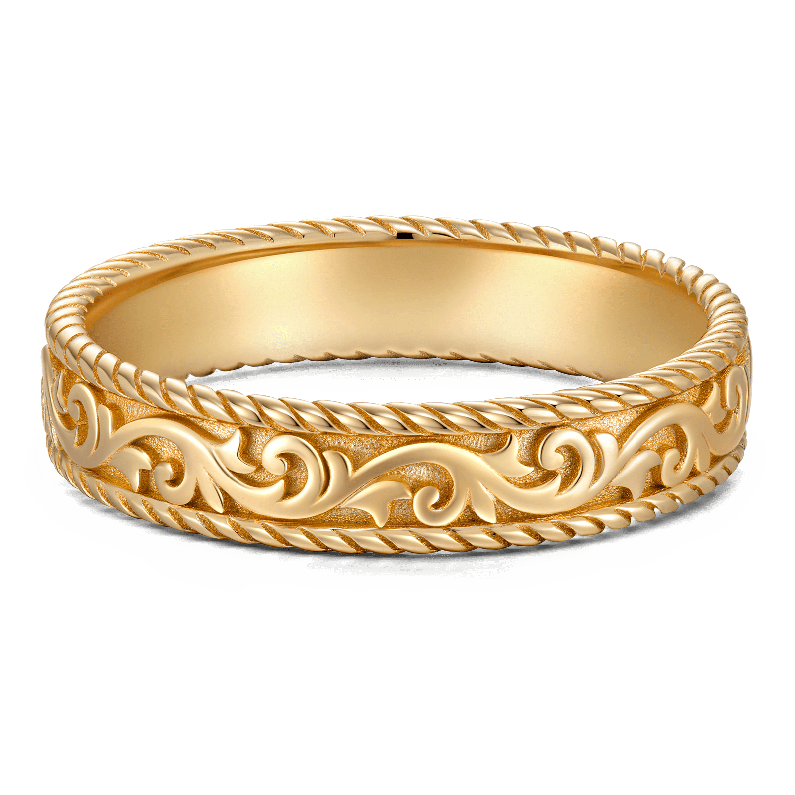 The Destiny Band Ring Women's Wedding Rings - 14K Yellow Gold