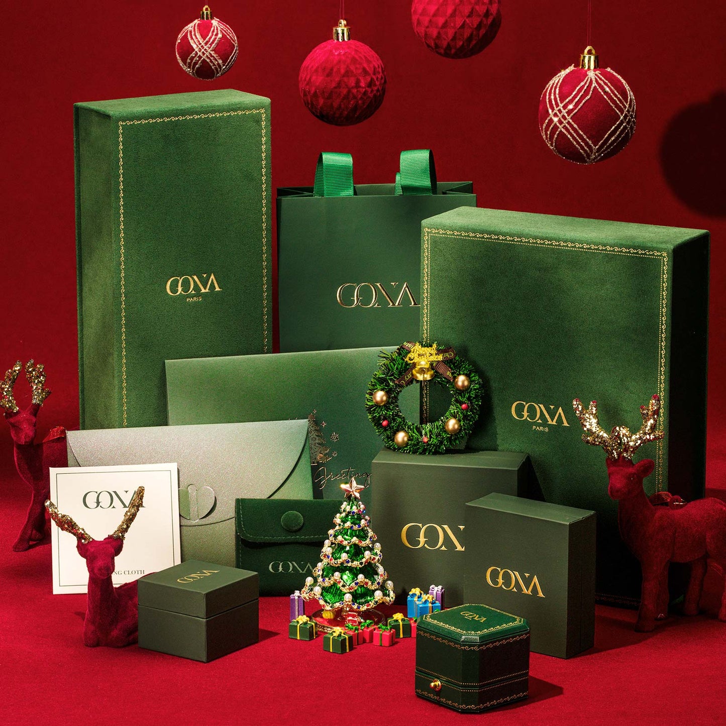 Exquisite Luxury Necklace Jewelry Box - (Ships With Order, Not Up For Individual Sale)