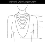 Sterling Silver Classic Chain Necklace In 14K Gold Plated