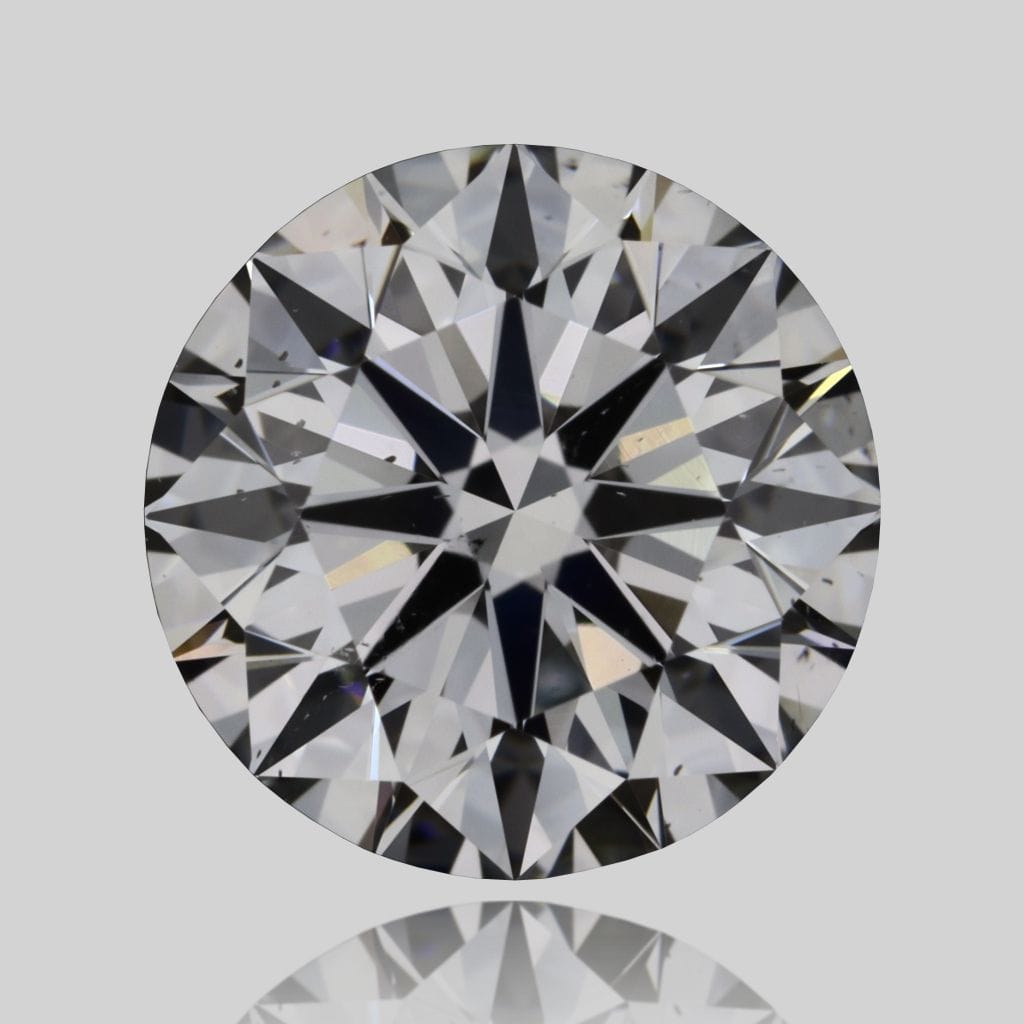 1.51 Carat G-SI1 Round Cut Diamond