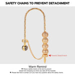 Sterling Silver Astral Visions Charms Bracelet Set With Enamel In 14K Gold Plated (Includes bracelet and all charms shown)