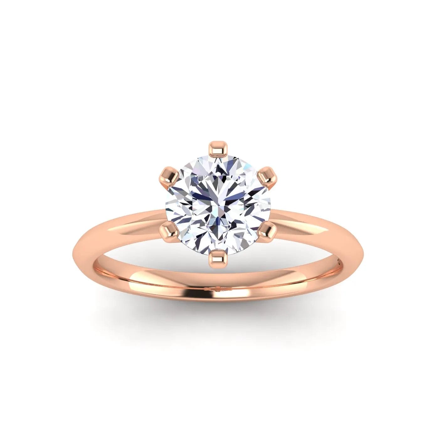 Round-Rose Gold|Round|14K Rose Gold|18K Rose Gold