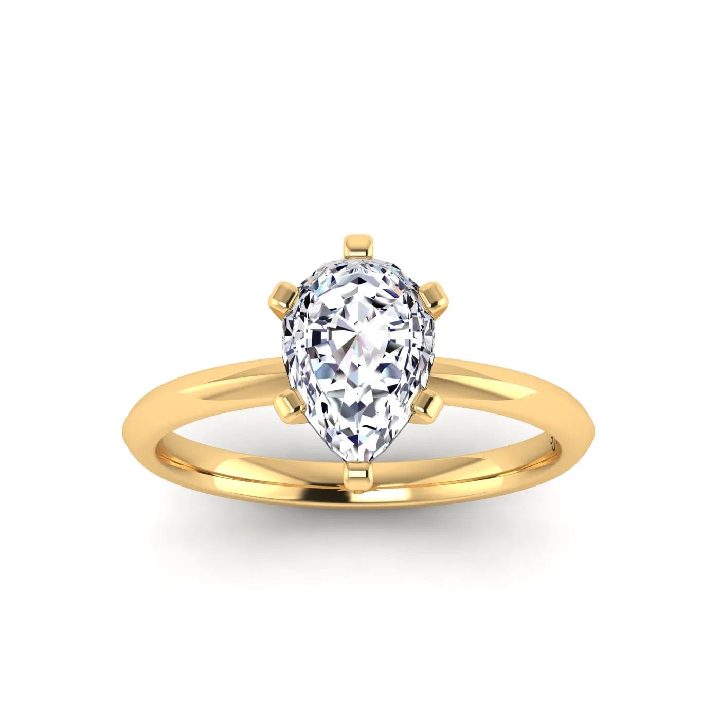 Pear-Yellow Gold|Pear|14K Yellow Gold|18K Yellow Gold